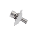 Conector N con tornillo para fijación en riel 5 y 8