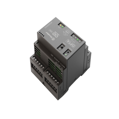 PLC Industrial Arduino Opta / Micro PLC IoT / STM32H747XI Dual-Core / 8 Entradas Analógicas-Digitales / 4 Relés 10A / Ethernet-RS485-WiFi-Bluetooth / IP20 / Certificaciones cULus-ENEC-FCC-CE