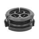 Bota Pasamuro de 4. Incluye 3 Orificios para Cable Coaxial de 7/8