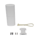 Punto de Acceso Mesh Wi-Fi 6 para Exterior IP65, Tamaño Reducido, Largo Alcance Doble Banda hasta 512 Usuarios, ancho de banda de hasta 3 Gbps