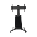 MONTAJE  DE PISO MOVIL PARA PANTALLAS 55-80IN  AJUSTABLE MOTORIZADO