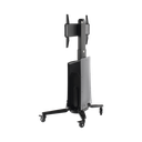 MONTAJE  DE PISO MOVIL PARA PANTALLAS 55-80IN  AJUSTABLE MOTORIZADO