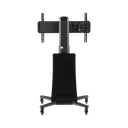 MONTAJE  DE PISO MOVIL PARA PANTALLAS 55-80IN  AJUSTABLE MOTORIZADO