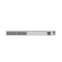 Switch de Distribución/Core Gigabit Administrable PoE Capa 3 / 24 puertos 1000/2.5Gbps (PoE) / 4 Puertos 10GE SFP+ Uplink / ERPS / Rutas Estáticas / iStack / PoE Perpetuo / 400W / Administración Nube Gratis