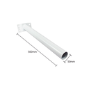 Brazo de Aluminio para Luminario Publico / Para instalación en pared.