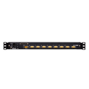 Consola LCD single rail con switch KVM integrado | VGA PS/2-USB de 8 puertos | Conexión Daisy Chain | Módulo LCD 19" TFT-LCD