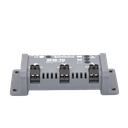 Controlador de Carga Solar PWM 10 A / 12 VCC / Desconexión Automática / IP22 / Protección Integral / Bajo Consumo 8 mA