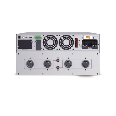 UPS de 6000 VA/5400 W, Online Doble Conversión, 200 - 240 Vac de Entrada Hardwire, Onda Senoidal Pura, Torre o Rack de 6 UR, Con 2 Tomas NEMA L6-20R y 2 NEMA L6-30R