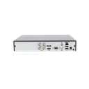 [Audio Bidireccional] DVR 4 Canales TurboHD + 1 Canal IP / 2 Megapixel (1080p) Lite / Acusense Lite (Evita Falsas Alarmas) / Audio por Coaxitron / 1 Bahia de Disco Duro / H.265+ / Salida de Vídeo Full HD