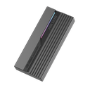 Carcasa para SSD M.2 (Enclosure) / Conector USB-C / Soporta SSD tamaños 2242, 2260 y 2280/ Transferencia de hasta 40 Gbps.
