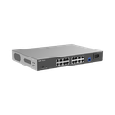 e-Lighten ONU / Switch PoE+ Hibrido, Capa 2 con un Puerto PON 1G SC/UPC y 16 Puertos Ethernet PoE+ 1G hasta 240 Watts y 100 Clientes