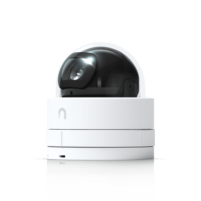 Cámara IP UniFi G5 Domo Ultra, de bajo perfil para interior, 2K (4MPX), ángulo amplio 102.4°, visión nocturna IR hasta 20 mts, detección de eventos, para pared o techo