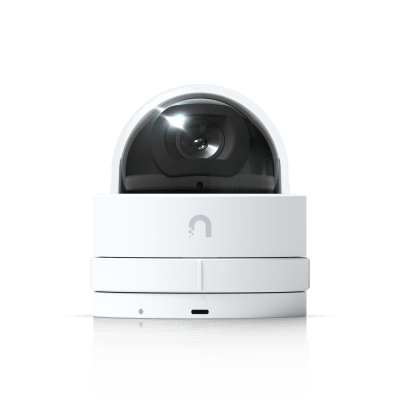 Cámara IP UniFi G5 Domo Ultra, de bajo perfil para interior, 2K (4MPX), ángulo amplio 102.4°, visión nocturna IR hasta 20 mts, detección de eventos, para pared o techo