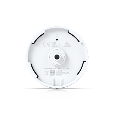Cámara IP UniFi G5 Domo Ultra, de bajo perfil para interior, 2K (4MPX), ángulo amplio 102.4°, visión nocturna IR hasta 20 mts, detección de eventos, para pared o techo