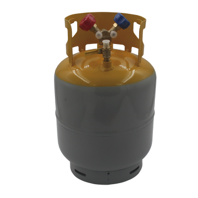 Cilindro/Tanque portátil 30 Libras / para contenido de refrigerante /  Aires Acondicionados / Refrigeración / Climatización Automotriz.