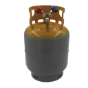 Cilindro/Tanque portátil 30 Libras / para contenido de refrigerante /  Aires Acondicionados / Refrigeración / Climatización Automotriz.