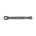 Juego de 2 llaves Estriadas de Matraca 4 en 1 con 8 Medidas Inglesas 1/2-5/8", 3/4-9/16", 1/4-3/8", 7/16-5/16"