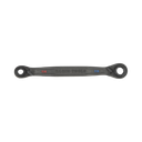 Juego de 2 llaves Estriadas de Matraca 4 en 1 con 8 Medidas Inglesas 1/2-5/8", 3/4-9/16", 1/4-3/8", 7/16-5/16"