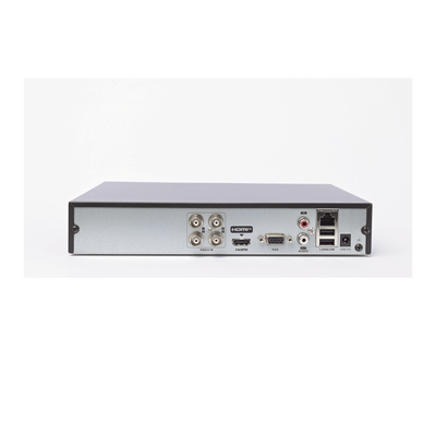 DVR  4 Canales TurboHD + 4 Canales IP / 8 Megapíxel (4K) / Audio por Coaxitron / ACUSENSE Lite / 1 Bahía de Disco Duro / H.265+ / Salida en Full HD