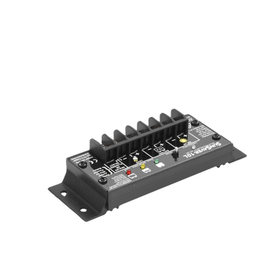 Controlador de Carga Solar SunSaver PWM 10 A / 12 VCC / Encapsulado Epóxico / Clase 1 Div 2 / Compensación de Temperatura