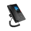 Teléfono IP Hotelero Wi-Fi 6 / Pantalla IPS 3.5" 320x480 / 2 Líneas SIP / 5 Teclas Programables / Puerto USB-A / PoE 802.3af / Audio HD / Diseño Negro