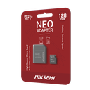 Memoria microSD con Adaptador Ideal para Celular o Tablet / 128 GB / Multipropósito / Clase 10 / 92 MB/s Lectura / 50 MB/s Escritura