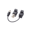 Kit de Transceptor (Balluns) TURBOHD con Boton Push / Hasta 8 MP (4K) / 100% Cobre / Soporta HD-TVI / AHD / CVI / CVBS / Audio por Coaxitron / Datos para Menu de Configurar de Cámaras