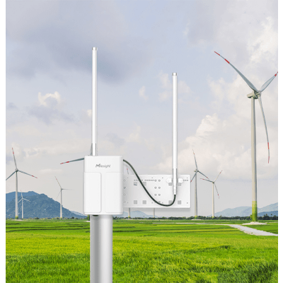 Gateway LoRaWAN para exterior, de largo alcance, con modulo SIM