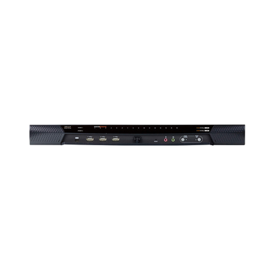 Switch KVM por IP multi-interfaz | Cat 5 | 16 puertos de 1 consola local | 1 consola remota con Virtual Media (1920 x 1200) |