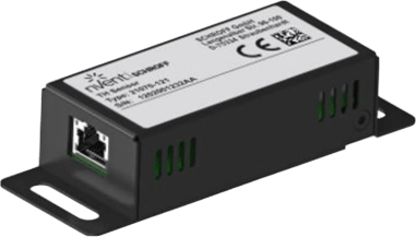 Sensor de Contacto Digital de Entrada / 12V / 2 RJ45 / Caja Metálica / 40 mts / Montaje Fácil / 16 sensores en cadena