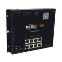 Switch L2 PoE Industrial / Administración Cloud Gratuita / 8 Puertos PoE af/at/bt 10/100/1000 Mbps / 2 Puertos SFP Gigabit / Máx Presupuesto PoE 145 W / Montaje Magnético - Riel DIN.
