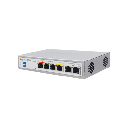 Switch PoE / Administración en la nube / Con 4 puertos 10/100 Mbsp PoE af/at / 2 Puertos Uplink 10/100 MBPS /  Presupuesto 60 W / PoE hasta 250 metros / Soporta protocolo ONVIF
