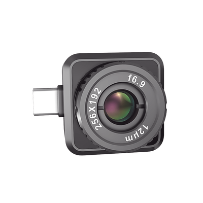Mini2Plus V2 - Cámara Termográfica para Smartphone con Enfoque Manual / Resolución IR 256 x 192 / SuperIR / Rango de -20°C a 400°C / Precisión ±2°C o ±2% / Compatible iOS y Android