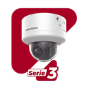 Domo IP 4 Megapixel / Lente Mot. 2.7 a 13.5 mm / Dual Light (40 mts IR + 40 mts Luz Blanca  / Exterior IP66 / IK10  / Audio y Alarma I/O / PoE+ / ONVIF / Micro SD / 4 Analíticos: AcuSense, Deteccion Facial, Conteo de Personas por Cruce y Zona