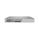 Switch de Acceso eKit Administrable / Capa 2 / 6 Puertos PoE+ Gigabit + 2 Puertos PoE+ Multi-Gigabit (2.5 Gbps) + 2 Puertos Gigabit + 2 Puertos SFP + 2 Puertos SFP+ / PoE Perpetuo / Presupuesto PoE 128 W / Sin licenciamiento