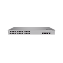 Switch de Acceso eKit Administrable / Capa 2 / 24 Puertos PoE+ Gigabit + 2 Puertos SFP (2.5 Gbps) + 2 Puertos SFP+ /  PoE Perpetuo / Presupuesto PoE 195 W / Sin licenciamiento