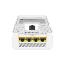 Punto de Acceso eKi Wi-Fi 6 para pared / Hasta 128 Clientes / 2.9 Gbps / MU-MIMO / 1 Puerto Gigabit PoE in / 4 Puertos Gigabit LAN / Smart Antenna 20% más cobertura / Libre de Licenciamiento