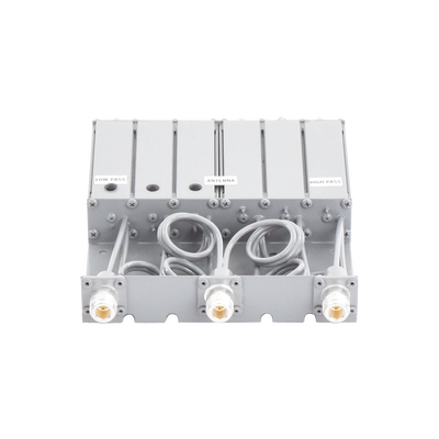 Duplexer WisperNet en VHF, 6 Cav. 148-160 MHz, 50 Watt, 5 MHz Sep. Rechazo de Banda, N Hembras.