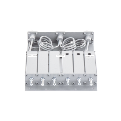 Duplexer WisperNet en VHF, 6 Cav. 148-160 MHz, 50 Watt, 5 MHz Sep. Rechazo de Banda, N Hembras.