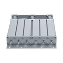 Duplexer WisperNet en UHF, 6 Cav. 403-430 MHz, 50 Watt, 15MHz Sep. Rechazo de Banda, BNC Hembras.
