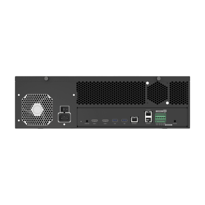 NVR 32 Megapixel (8K) con procesador Intel 12va generacion / 32 Canales IP / Soporta 16 Discos Duros / H.265 & Wisestream / Wisenet P2P / ONVIF / Compatible con Cámaras IA / NDAA complient