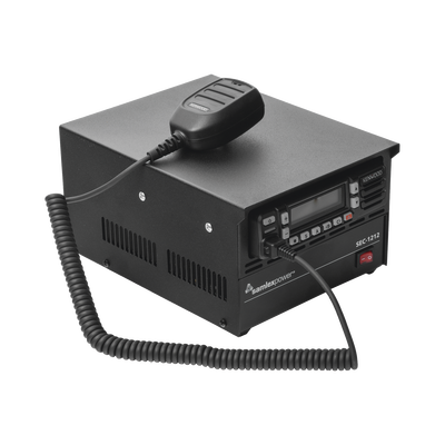 Gabinete para Radios NX-1700, NX-1800, NX-3720, NX-3820, Compatible con Fuente SEC1212 (Fuente y Radio NO incluidos)