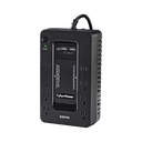 UPS de 650 VA/390 W, Topología Standby con Modo Ahorrador ECO, Entrada 120 Vca NEMA 5-15P, Con 8 Tomas NEMA 5-15R