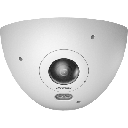Cámara Fisheye Network DeepinView 6 MP / 360° Panorámica / 2560 × 2560 / IR 15 m (49.2 ft) / IP67 IK10 / Audio Bidireccional / Deep Learning / Heatmap / 20 Modos Visualización