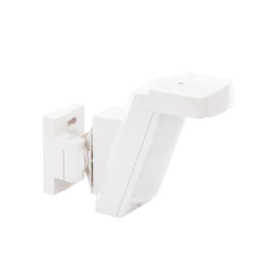 Detector de Movimiento con Anti-enmascaramiento / 100% Exterior /  Cableado / Hasta 12 metros a 85° de cobertura/ Instalación a 3 metros / Compatible con cualquier panel de alarma