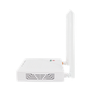 ONU Dual G/EPON con Wi-Fi en 2.4 GHz + 4 puertos LAN Gigabit, hasta 300 Mbps vía inalámbrico