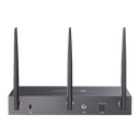 Router Omada VPN / SDN Multi-WAN Gigabit / 1 Puerto WAN SFP Gigabit / 1 Puerto WAN RJ45 Gigabit / 2 Puertos LAN RJ45 Gigabit / 2 Puertos Configurables LAN/WAN / 150,000 Sesiones Concurrentes / Administración Centralizada Omada o Stand-Alone