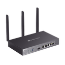 Router Omada VPN / SDN Multi-WAN Gigabit / 1 Puerto WAN SFP Gigabit / 1 Puerto WAN RJ45 Gigabit / 2 Puertos LAN RJ45 Gigabit / 2 Puertos Configurables LAN/WAN / 150,000 Sesiones Concurrentes / Administración Centralizada Omada o Stand-Alone