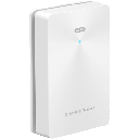 Punto de acceso Wi-Fi 6 802.11ax de pared, MU-MIMO 2x2:2 (2.4G) y 3x3:2 (5G), Throughput inalámbrico de 3 Gbps y 4 puertos Gigabit cableados