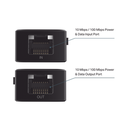 Extensor PoE 802.3 af/at / 2 puerto 10/100 Mbps / Plug and Play / Salida PoE Hasta 20W / Extensor Hasta 250 Metros